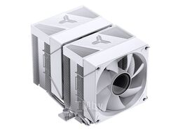 Кулер JONSBO CR-1400 DV2 White LGA1700/1200/115X/AM5/AM4 (TDP 220W, PWM, 92mm ARGB Fan*2, 6 тепловых трубкок, белый, 4-pin)