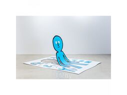 Блокнот А5 148*210 мм, 80 л., в клетку "Paper people" скоба сверху, обл. карт., желтый Clairefontaine 16690C
