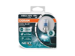 Комплект галогенных ламп 2шт HB3 12V 60W P20D COOL BLUE INTENSE next gen (На 100% больше света на дороге, цветовая температура 5000K) OSRAM 9005CBN-HCB
