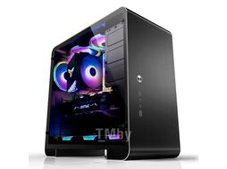 Корпус JONSBO U4PLUS Black без БП, боковая панель из закаленного стекла, mini-ITX, micro-ATX, ATX, черный
