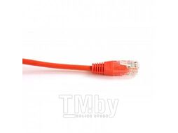 Патч-корд TWT UTP кат.5e, с заливными колпачками, 1.0 м, оранжевый Lanmaster TWT-45-45-1.0-OR