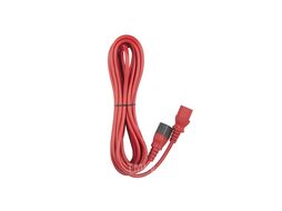 Шнур питания Hyperline PWC-IEC13-IEC14-5.0-RD C13-С14 проводник.:3x0.75мм2 5м 250В 10А красный