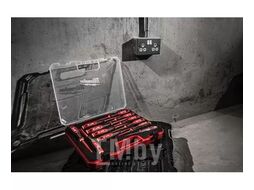 Отвертки VDE 12шт (диэлектрические, трехгранные, SL 2.5 / SL 3 / SL 4 / SL 5.5 / PZ1 / PZ2 / PH1 / PH2 / T10 / T15 / T20/тестер) MILWAUKEE 4932479095