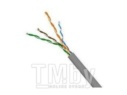 Кабель TWT FTP, 4 пары, Кат.6, PVC, серый, 305 метров Lanmaster TWT-6FTP-GY