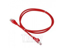 Патч-корд LSZH UTP кат.5e, 7.0 м, красный Lanmaster LAN-PC45/U5E-7.0-RD