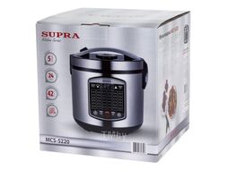Мультиварка Supra MCS-5220 5л 860Вт серебристый