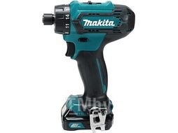 Аккум. шуруповерт MAKITA DF 033 DWAE в чем. (12.0 В, 2 акк., 2.0 А ч Li-Ion, 2 скор., 35 Нм, шурупы до 8 мм)