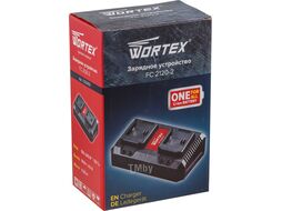 Зарядное устройство WORTEX FC 2120-2 ALL1 (18 В, 4.0 А + 4.0 A, 2 слота, быстрая зарядка)