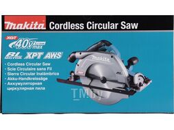 Дисковая пила аккумуляторная (40V / без АКБ и ЗУ / 270 мм / AWS) MAKITA HS011GZ