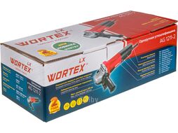 Одноручная углошлифмашина WORTEX LX AG 1211-2 в кор. (1100 Вт, 125х22.2 мм, с рег.об., шариковый подшипник, лабиринтное уплотнение, пылезащита двигате