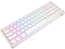Клавиатура Royal Kludge RKG68 White (USB/2.4 GHz/Bluetoth, RGB, Hot Swap, Gateron Yellow switch)