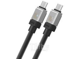 Кабель Baseus CAKW000301 CoolPlay Series Fast Charging Cable Type-C to Type-C 100W 2m Black