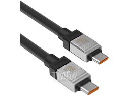 Кабель Baseus CAKW000301 CoolPlay Series Fast Charging Cable Type-C to Type-C 100W 2m Black