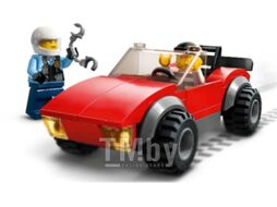 Конструктор LEGO City Полицейская погоня на байке (60392) (City, рекомендуемый возраст 5 лет, 59 деталей)