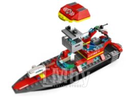 Конструктор LEGO City Пожарная спасательная лодка (60373) (материал: пластик, рекомендуемый возраст от 5 лет, 144 детали)