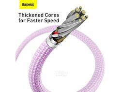 Кабель Baseus CALD000005 Dynamic Series Fast Charging Data Cable Type-C to iP 20W, в оплётке, 1m Purple