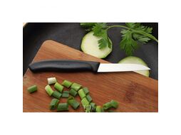 Нож кухонный Victorinox Swiss Classic 6.7403 стальной для овощей лезв.80мм прямая заточка черный