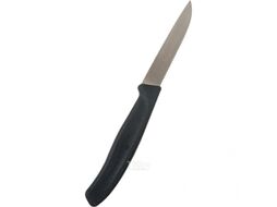 Нож кухонный Victorinox Swiss Classic 6.7403 стальной для овощей лезв.80мм прямая заточка черный