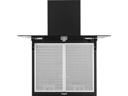 Вытяжка каминная PREMIUM Mira 900 Bl Sensor черный управление: сенсорное (1 мотор) Weissgauff 430314
