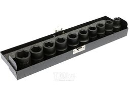 Набор головок ударных 1/2" 10-22мм L39мм СrMo (10шт) Yato YT-1025
