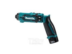 Аккум. шуруповерт MAKITA DF 012 DSE в чем. (7.2 В, 1 акк., 1.5 А/ч Li-Ion, 1 скор., 6 Нм, шурупы до 6 мм)