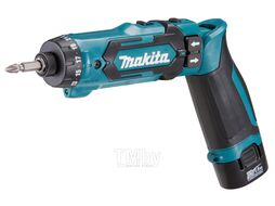 Аккум. шуруповерт MAKITA DF 012 DSE в чем. (7.2 В, 1 акк., 1.5 А/ч Li-Ion, 1 скор., 6 Нм, шурупы до 6 мм)