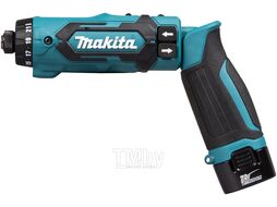 Аккум. шуруповерт MAKITA DF 012 DSE в чем. (7.2 В, 1 акк., 1.5 А/ч Li-Ion, 1 скор., 6 Нм, шурупы до 6 мм)