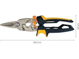 Ножницы для металла прямые FISKARS PowerGear 1027207
