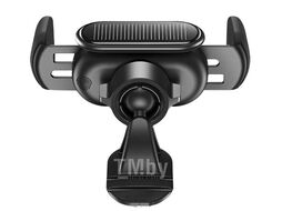 Автомобильный держатель Baseus Steel Cannon pro Solar Electric Car Mount Black (SUGP010001)