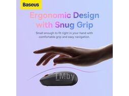 Беспроводная мышь Baseus F01B Tri-Mode Wireless Mouse Frosted Gray (B01055503833-00)