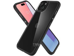 Чехол Spigen Ultra Hybrid для iPhone 15 Матовый Черный (ACS06799)