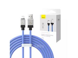 Кабель Baseus CAKW000403 CoolPlay Series Fast Charging USB to iP 2.4A 1m Blue