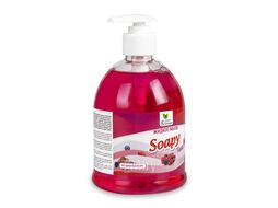 Жидкое мыло "Soapy" Light "Ягодный десерт" с дозатором 500 мл. Clean&Green CG8244