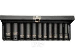 Набор головок ударных 1/2" 10-24мм L78мм СrMo (11шт) Yato YT-1054