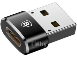 Переходник Baseus USB Male To Type-C Female 5A черный CAAOTG-01