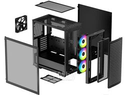 Корпус Deepcool CK560 (R-CK560-BKAAE4-G-1) (E-ATX, Без БП, 2хUSB3.0, с окном)