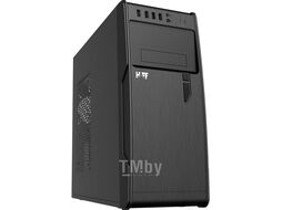 Корпус HAFF 2808-U3 Black/Silver (ATX, 500W, 2xUSB2.0, 2xUSB3.0)