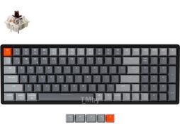 Беспроводная клавиатура Keychron K4 Black, RGB, ABS+Alum, Gateron G pro Brown Switch (K4-C3-RU)