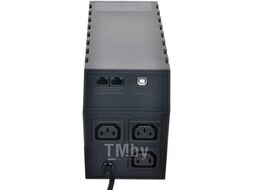 Источник бесперебойного питания Powerсom Raptor RPT-1000AP 600W черный 3*IEC320 Powerсom RPT-1000AP