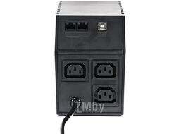 Источник бесперебойного питания Powerсom Raptor RPT-1000AP 600W черный 3*IEC320 Powerсom RPT-1000AP