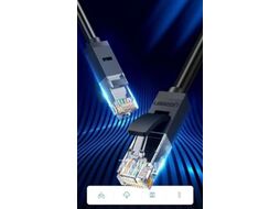 Кабель UGREEN Cat6 8-Core U/UTP Ethernet Cable 8m NW102 (Black) 20163