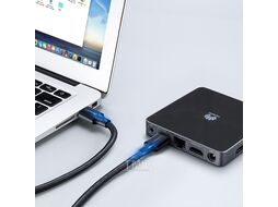 Кабель UGREEN USB-A 3.0 Male to Male Cable 3m US128 Black (90576)