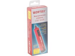 Отвертка аккумуляторная Wortex CSD 5026 в кор. 3.7 В, 0.6-1 Нм, 240-260 об/мин (Шестигранник 6.3 мм, 223 г)
