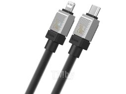 Кабель Baseus CAKW000101 CoolPlay Series Fast Charging Cable Type-C to iP 20W 2m Black