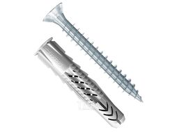 Универсальный дюбель Fischer UX 8х50 с саморезом 65 с бортом (упак. 25шт) (94760)