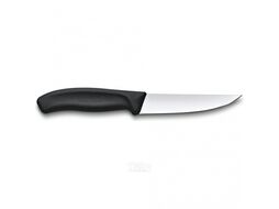 Нож кухонный Victorinox Swiss Classic 6.8103.12B стальной разделочный лезв.120мм прямая заточка черный блистер