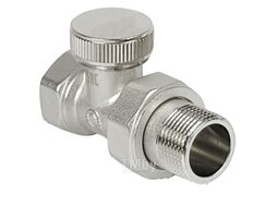 Клапан для радиаторов, настроечный прямой 1/2" Valfex VF.020.N.04