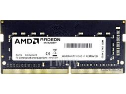 Оперативная память для ноутбука 8Gb AMD Radeon R9 Gamer R948G3206S2S-U, SODIMM DDR IV, PC-25600, 3200MHz