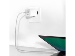 Сетевое зарядное устройство Baseus GaN2 Lite 65W White (CCGAN2L-E02)
