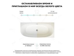Пристенная акриловая ванна Wellsee Belle Spa 2.0 235806002